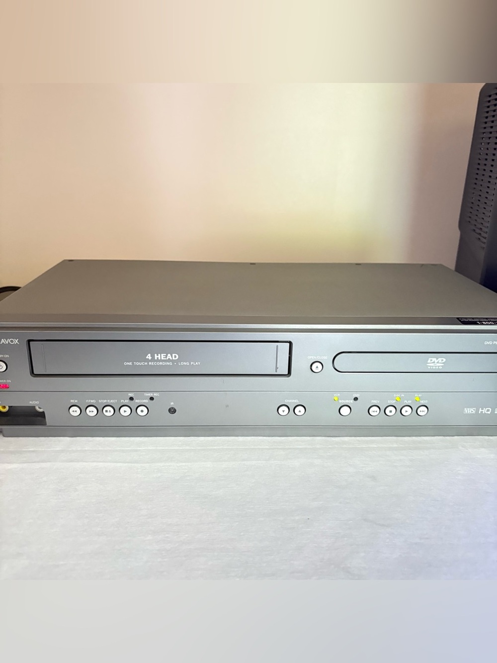 Magnavox MWD2206 DVD/VCR Combo Player/Recorder No Remote - TESTED WORKS